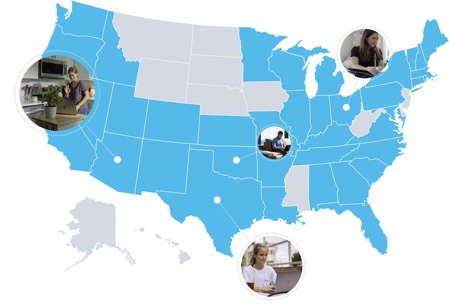 clearcompany careers page map