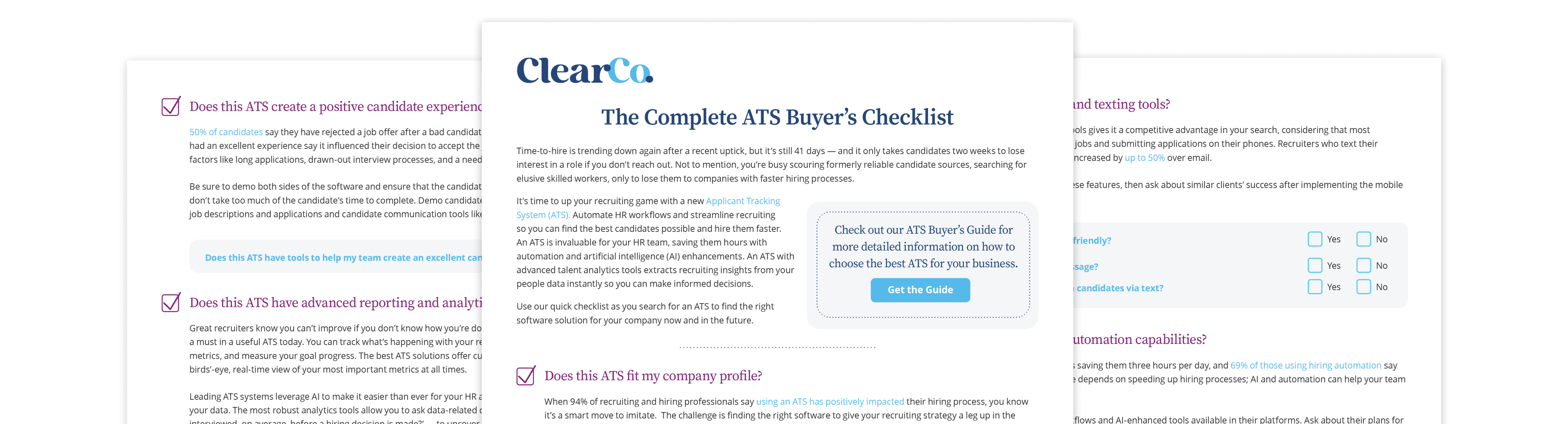 ATS Buyers Guide Checklist Mockup